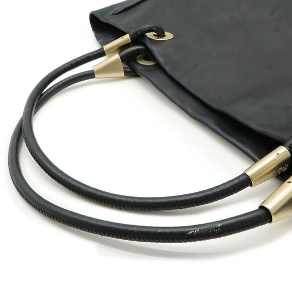 Chanel Camellia Logo Leather Tote Bag - Picture 4 of 9